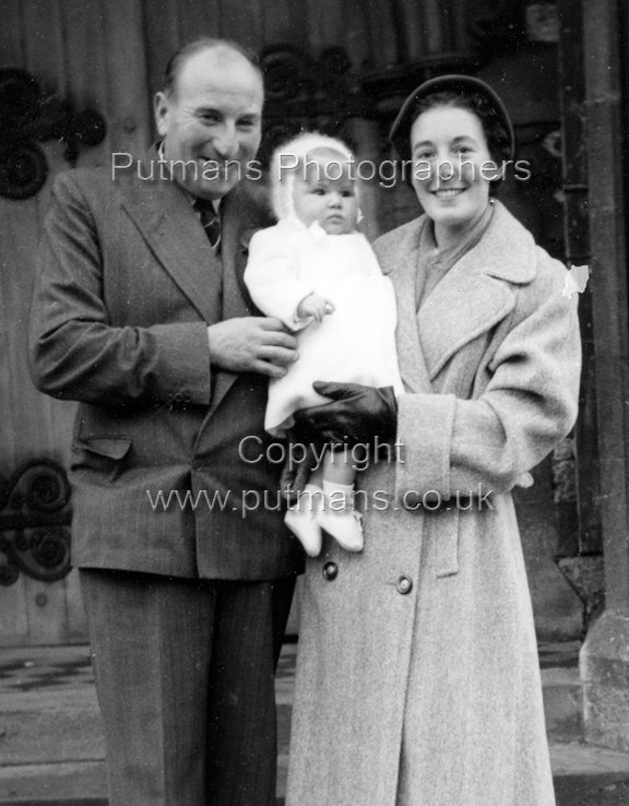 Hipkin Bob with wife & baby