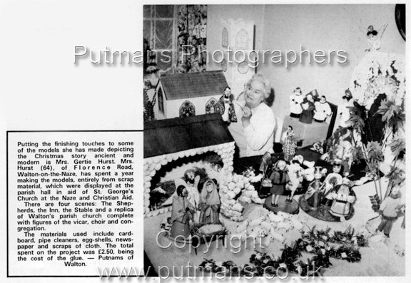 Hurst Mrs. Gertie (Press cutting)
