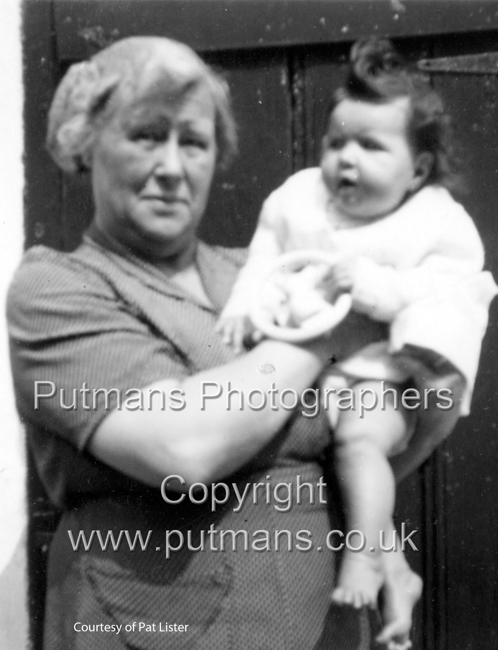 Mrs Jago with Pat Wright