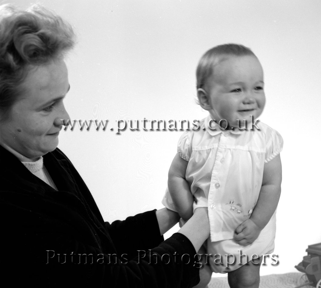 Keeble Graham 1965 with his mum, Sheila