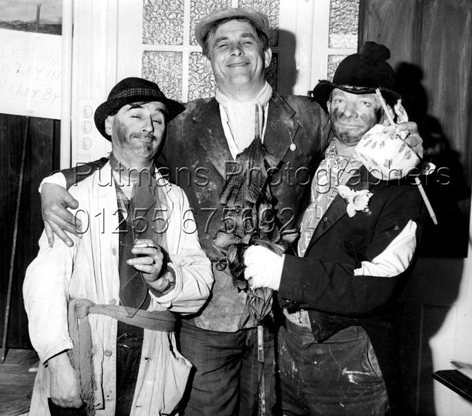 Lawrence Gerry (centre) Frost Alec (left), Sharman Newt (right)