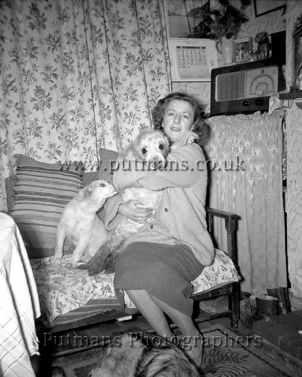 Oxley Jean with Jonas' pet seal