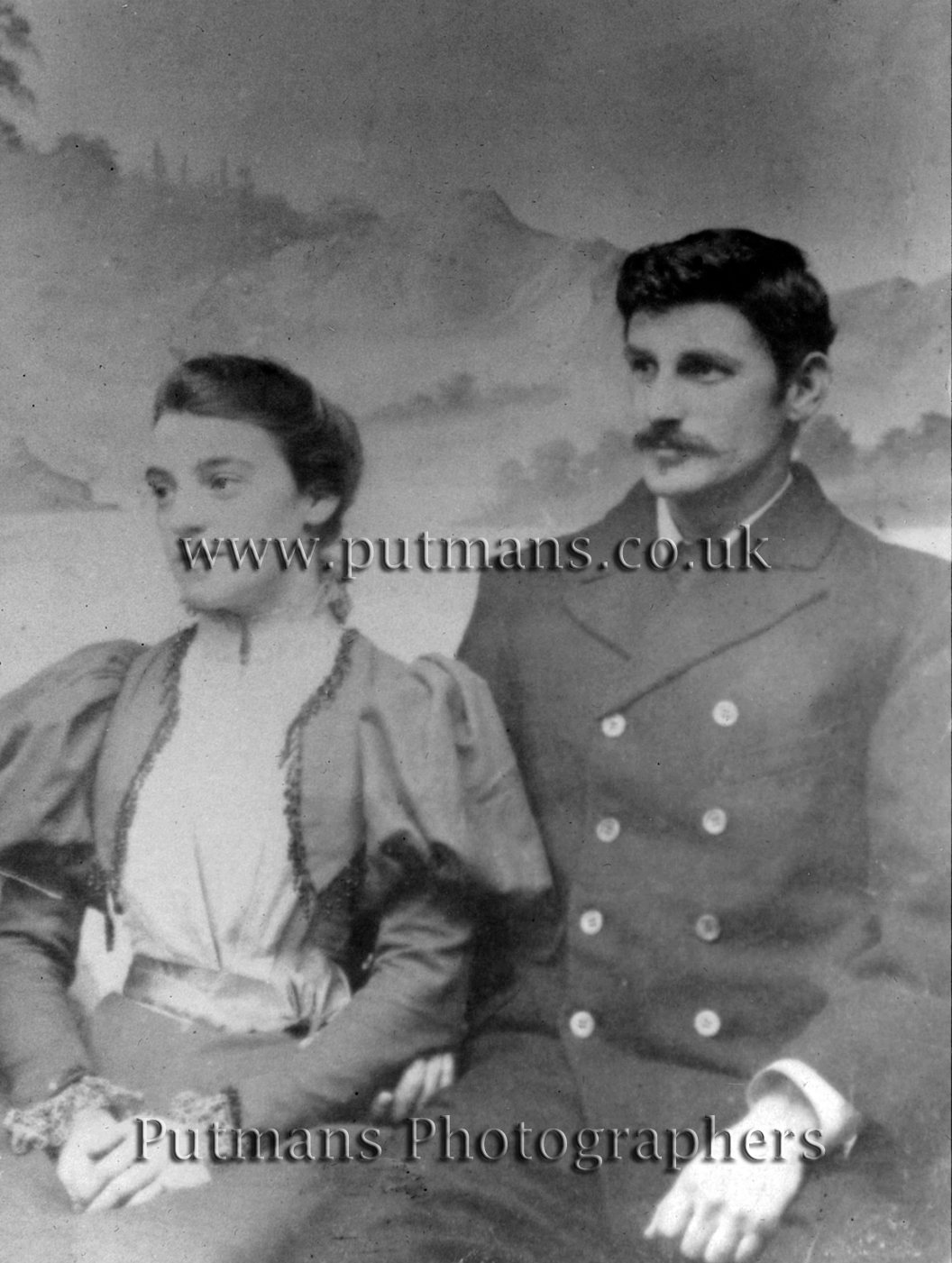 Polley George Arthur & Terris Margaret wedding c1895