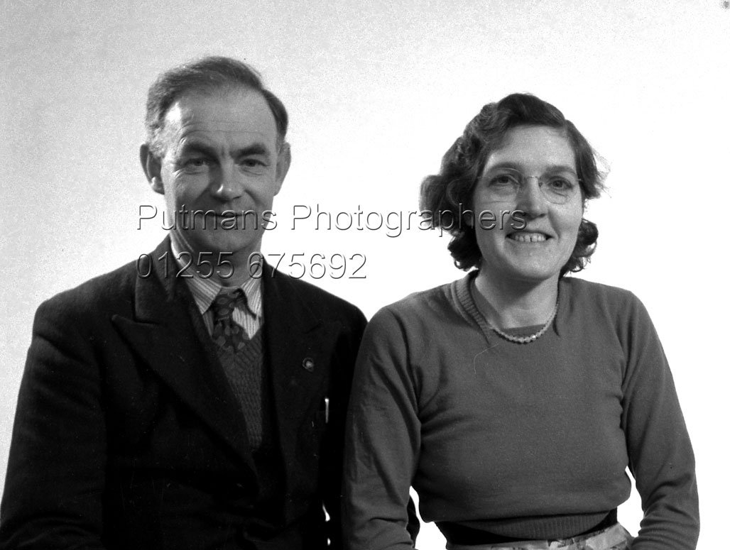 William Francis Frank Putman and his wife Jessie