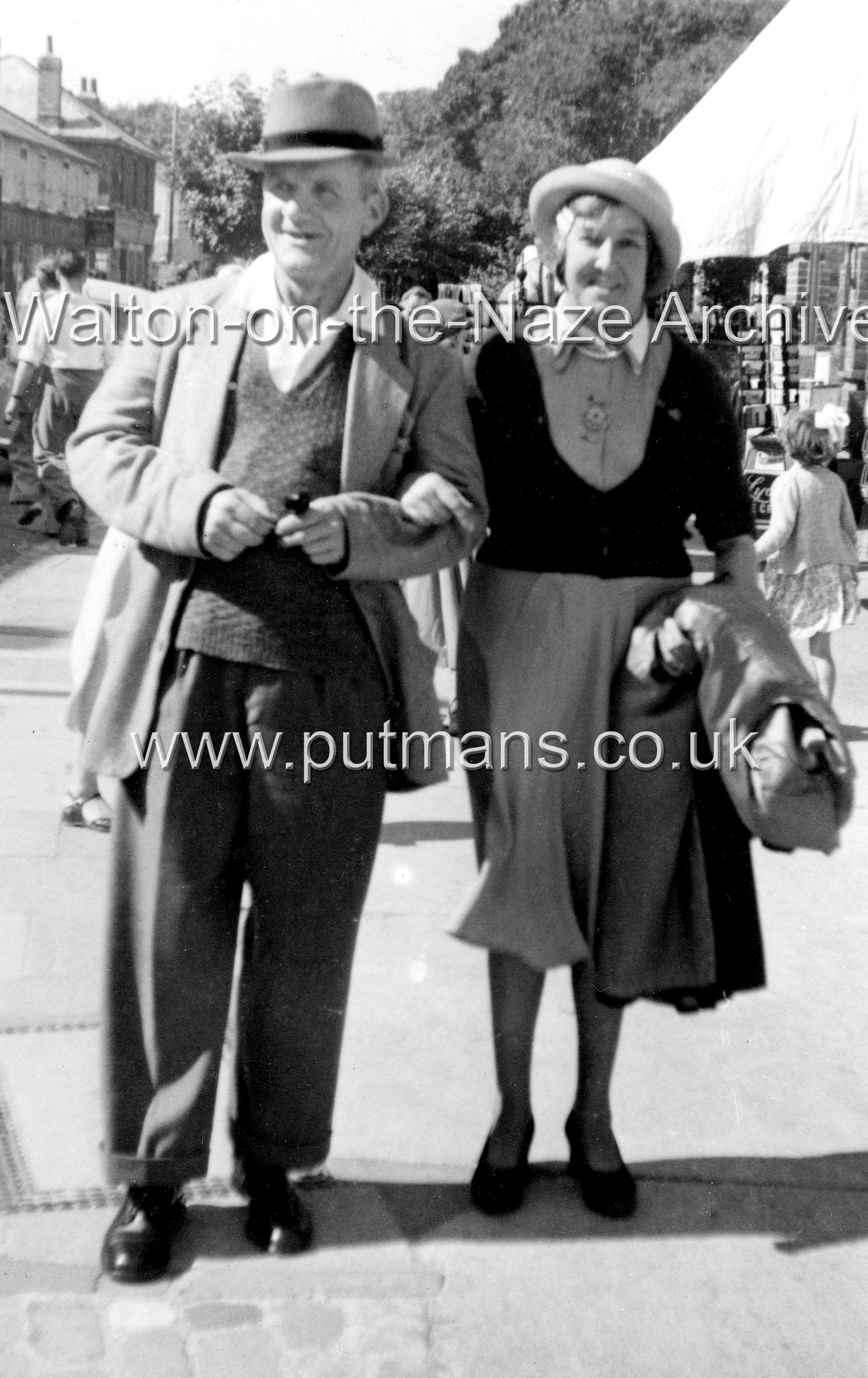 Holidaymakers c1950