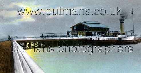 Ref 027C Steamer leaving pier head