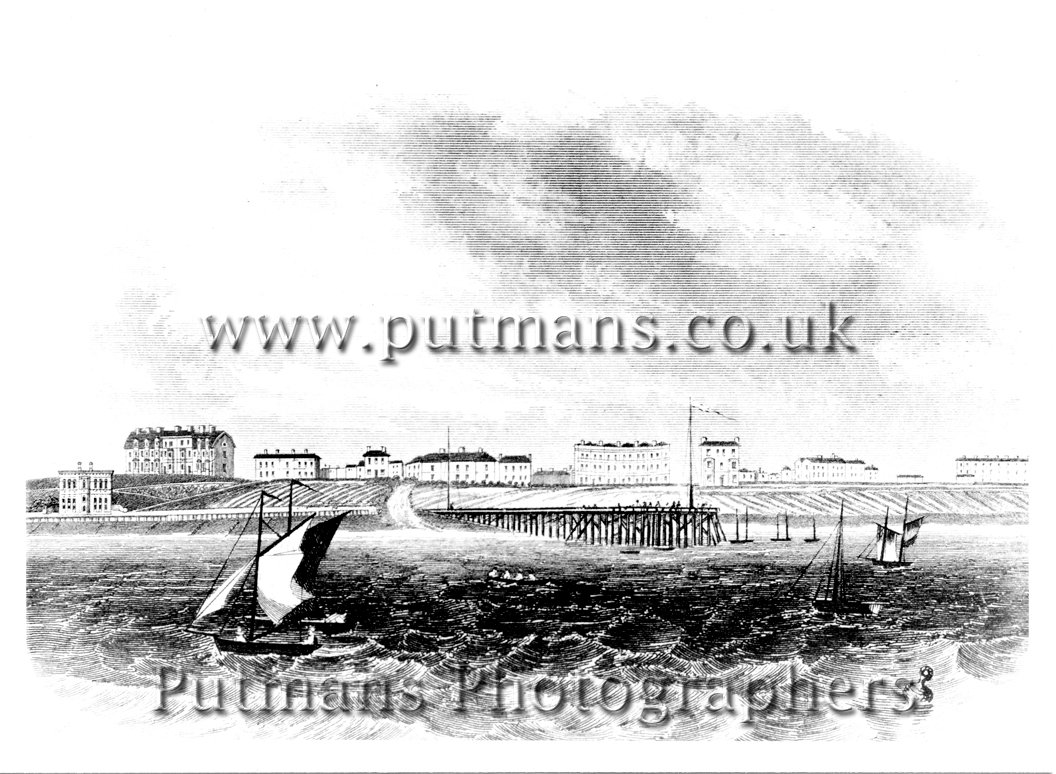 Ref 037 Engraving 1st pier from the sea