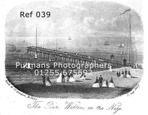 Ref 039 Engraving of 1st Pier c1867