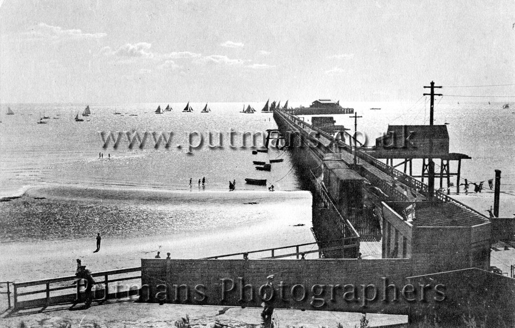 Ref 1326 The Pier by moonlight (faux picture)