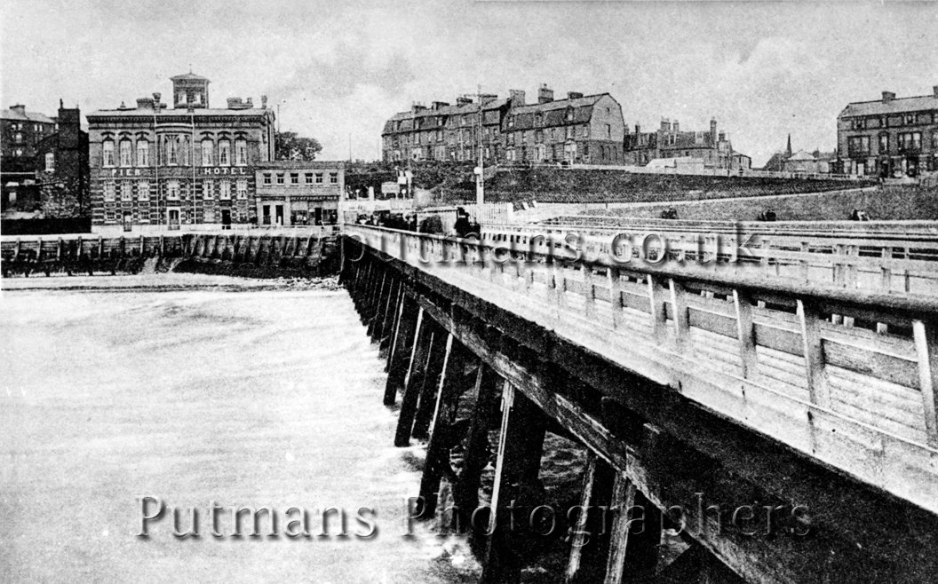 Ref 134-5 Pier Hotel & South Terrace from Pier c1900