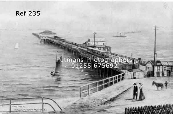 Ref 235 Sketch of pier c1900