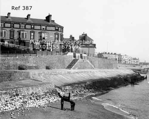 Ref 387 View from pier before Collonade c1910