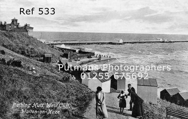 Ref 533 From steps by Railway Station c1940