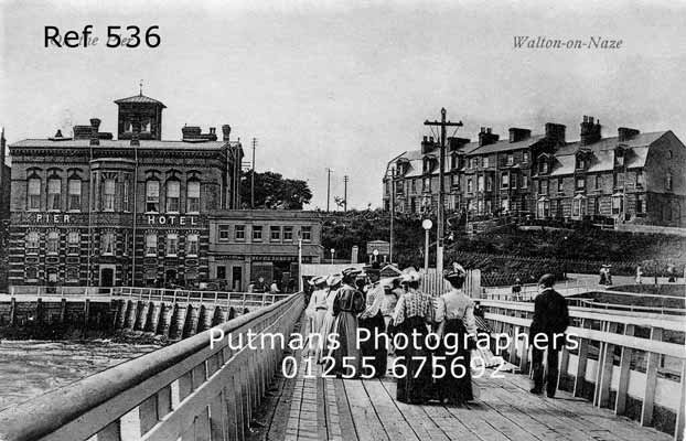 Ref 536 On the pier c1906