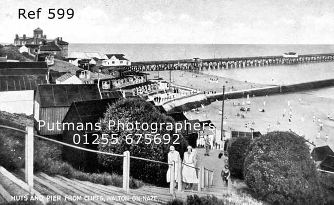 Ref 599 From steps by Railway Station c1930