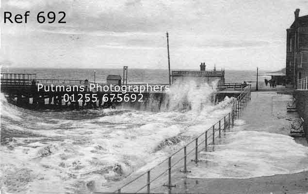 Ref 692 Rough sea c1900