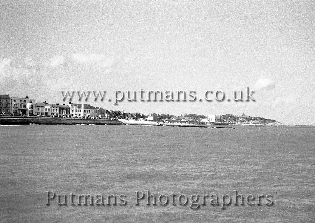 Ref 993 View from end of pier 1958