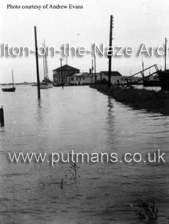 Ref 1873 Yacht Club at High Tide