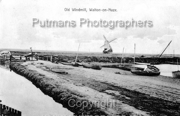 Ref 2222 Town Hard with Windmill c1919