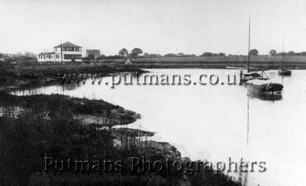 Ref 242 Yacht Club & Martello Tower from Backwaters