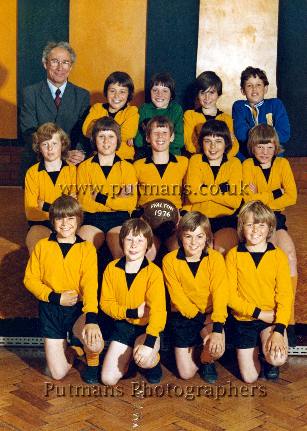 WCPS Football Team 1976