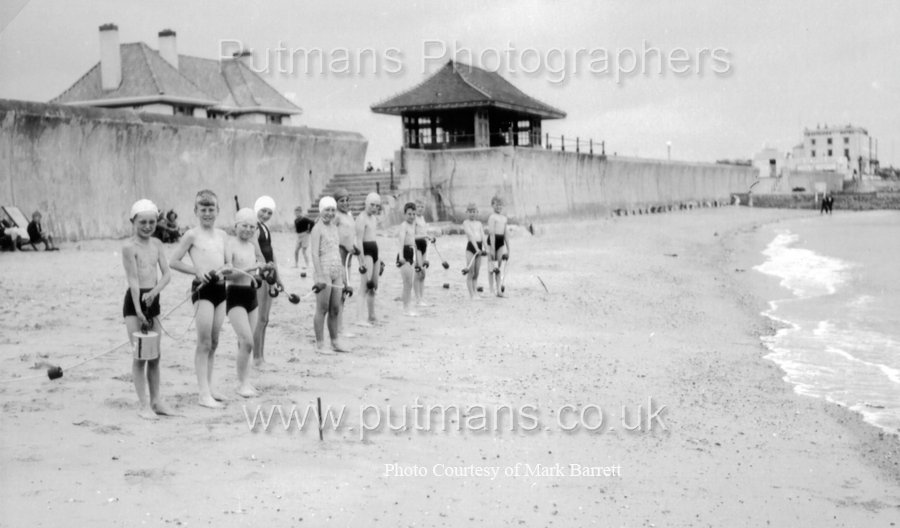 Ref J3 Swimming lessons in the North Sea 1954/55