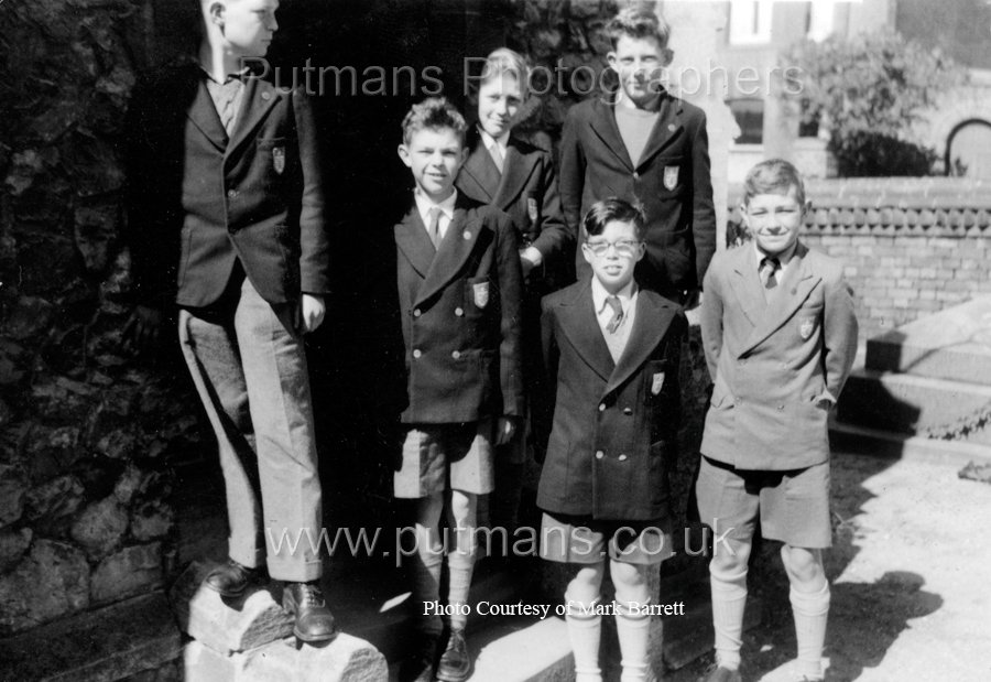 Ref M6 Boys at church choir entrance