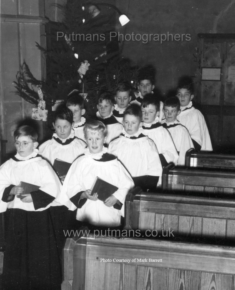 Ref W3 Mr Barrett's church choir
