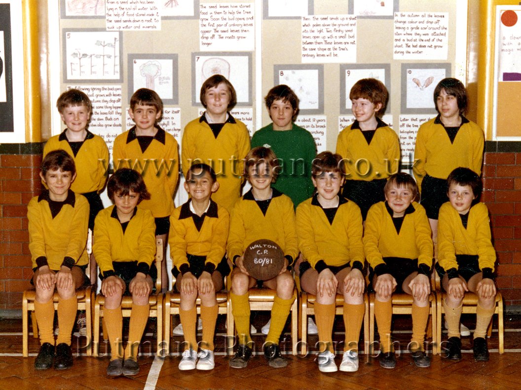 WCPS Football Team 1980-81