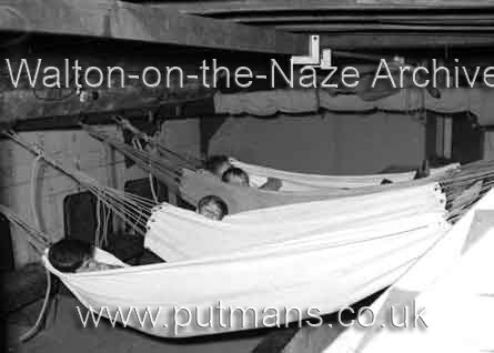 On board the British King barge 1965