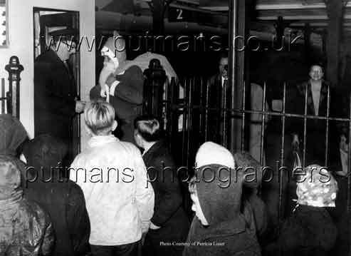 Sea Cadet - Father Christmas arrives at Walton Railway Station
