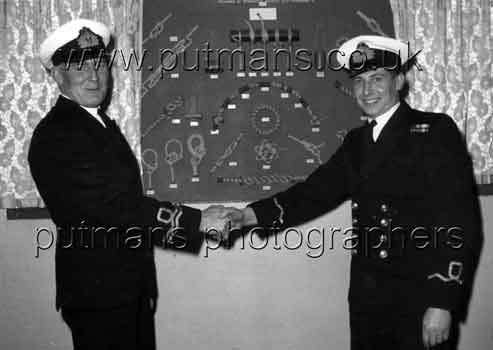 Left Lt Charles Brayely & Sub Lt Charles Wright