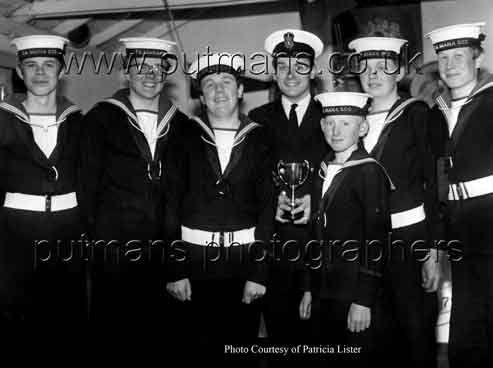 Sea Cadet Group with  CO John Fletcher