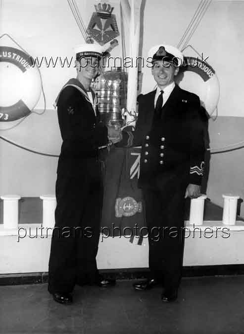 Sea Cadet Allister Frost and CO John Fletcher