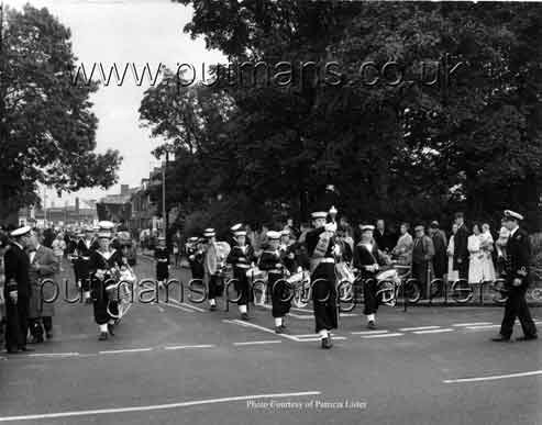 Sea Cadet Band leading Carnival - Church Road