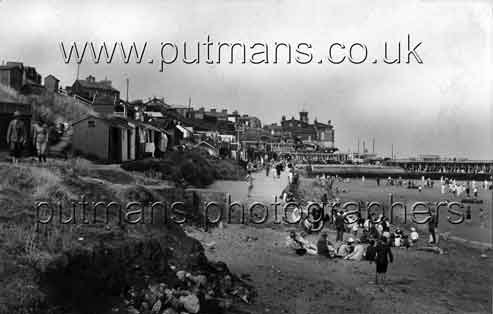 Ref 1631 Southcliff beach before promenade built