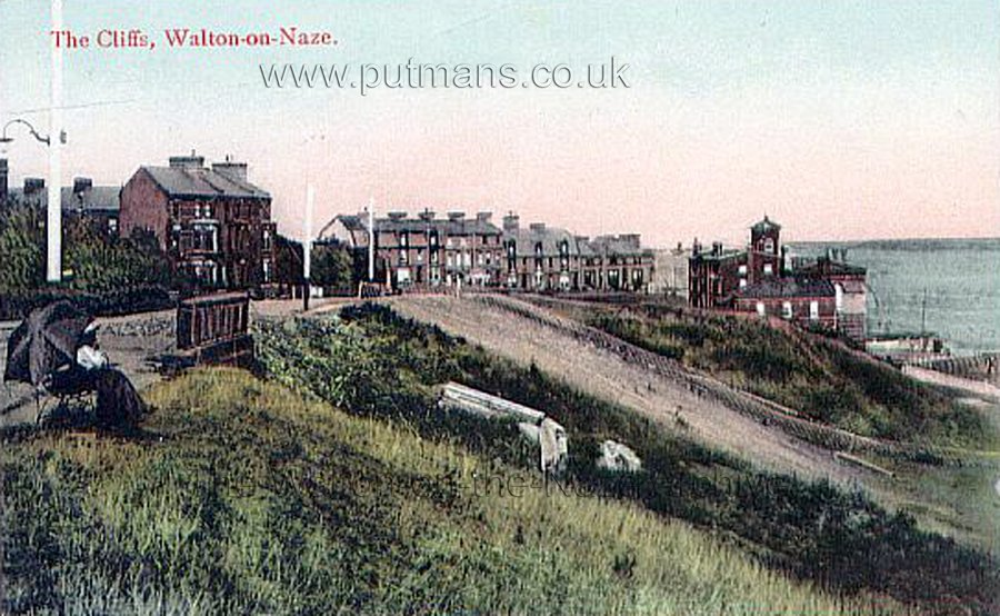 Ref 1704 Cliffs looking toward Pier Hotel