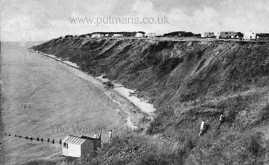 Ref 1707 Cliffs to Frinton from Burnt House