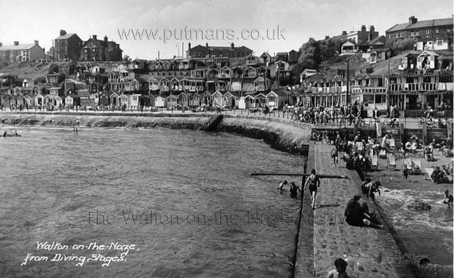 Ref 1710 Southcliff photographed from the top of the diving stage