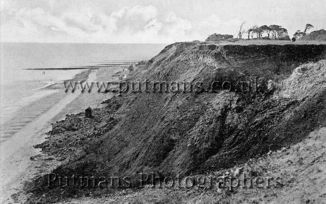 Ref 646 Cliffs towards Frinton from Burnt House