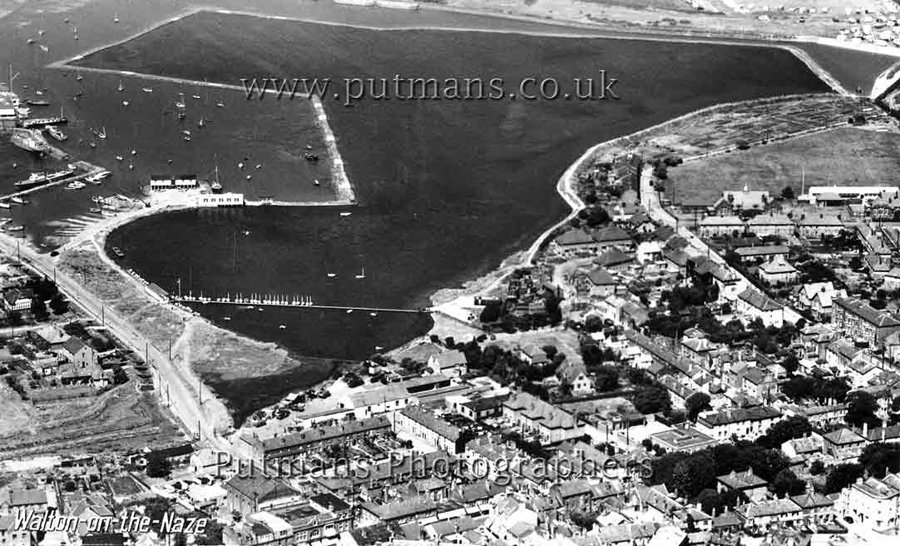Ref 1474 Aerial view - boating lake
