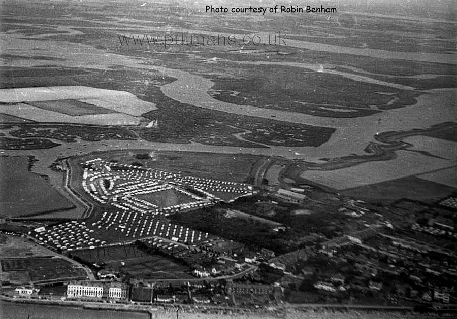 Ref 1703 Aerial view of the Naze from the sea