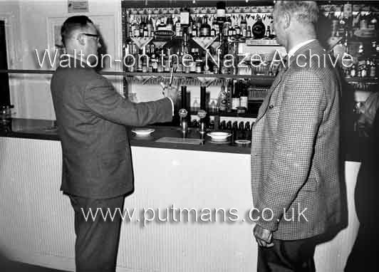 Ref 1920 Opening new B Legion bar 1960