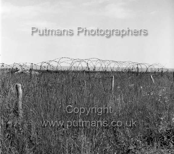 Ref 2161 Clifftop barbed wire 1949