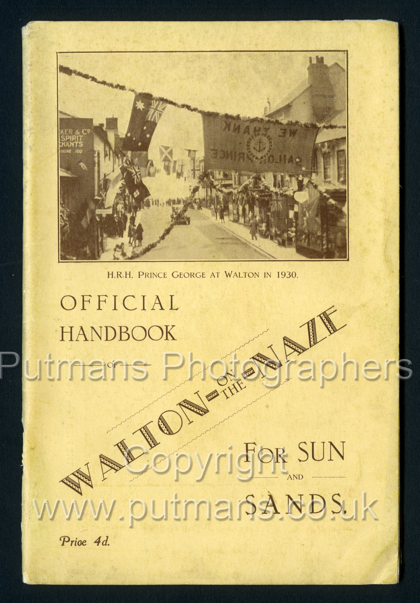 Ref 3020 Walton's Official Handbook 1930s