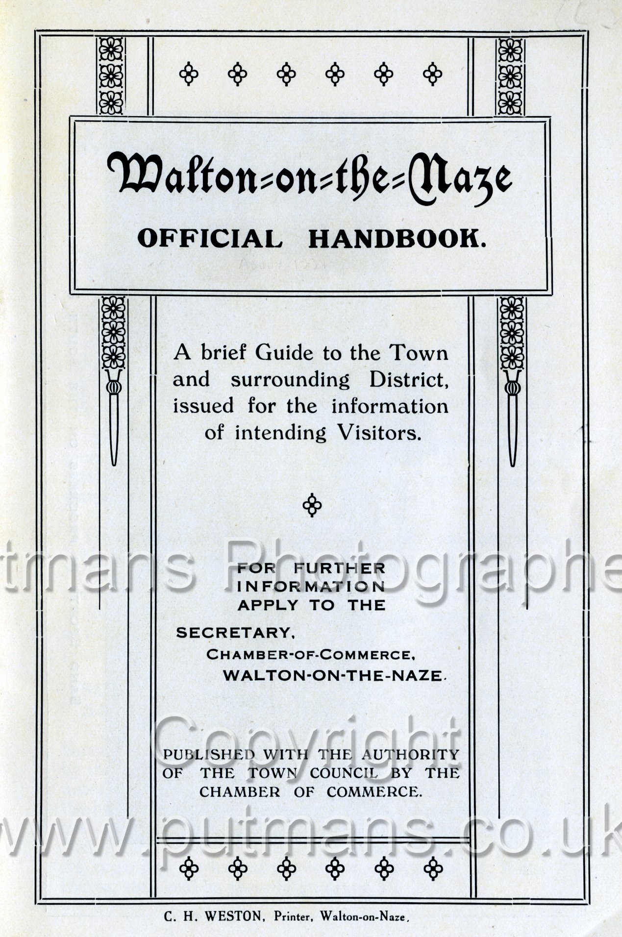 Ref 3021 from Walton's Official Handbook 1930s