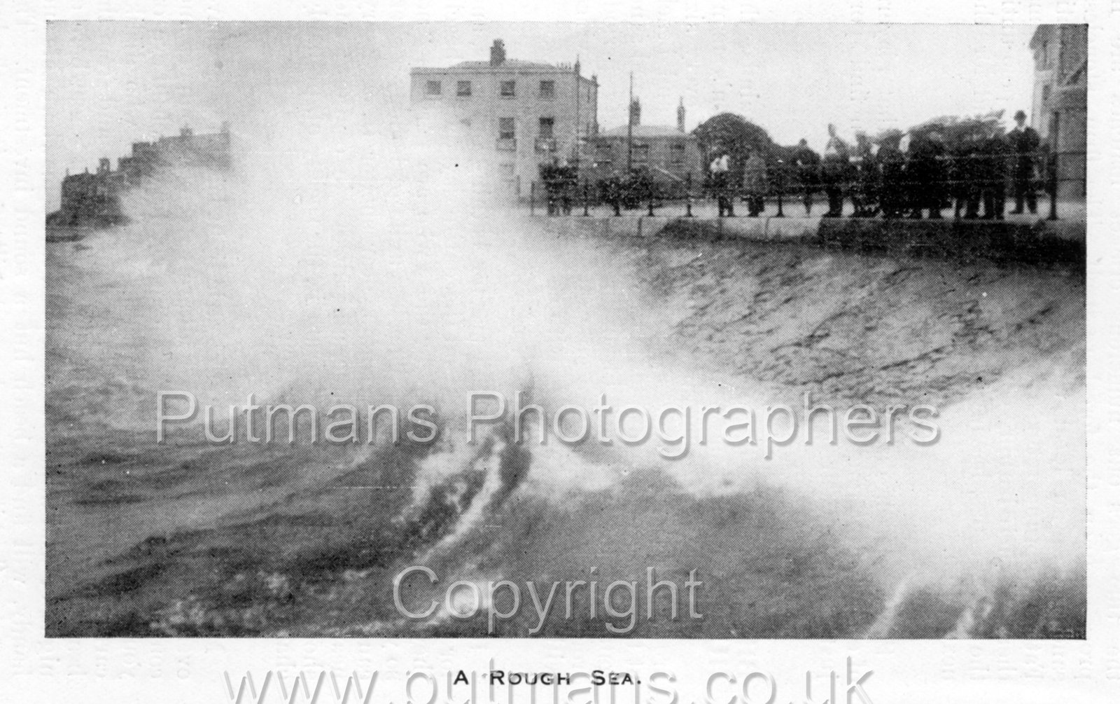 Ref 3026 Rough Sea  from Walton's Official Handbook 1930s