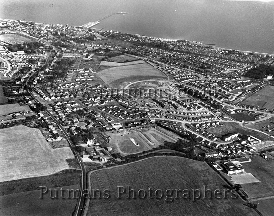 Ref 965 Aerial view before Triangle development
