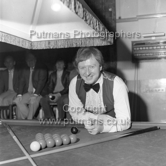 Dennis Taylor at YMCA 8th March 1980