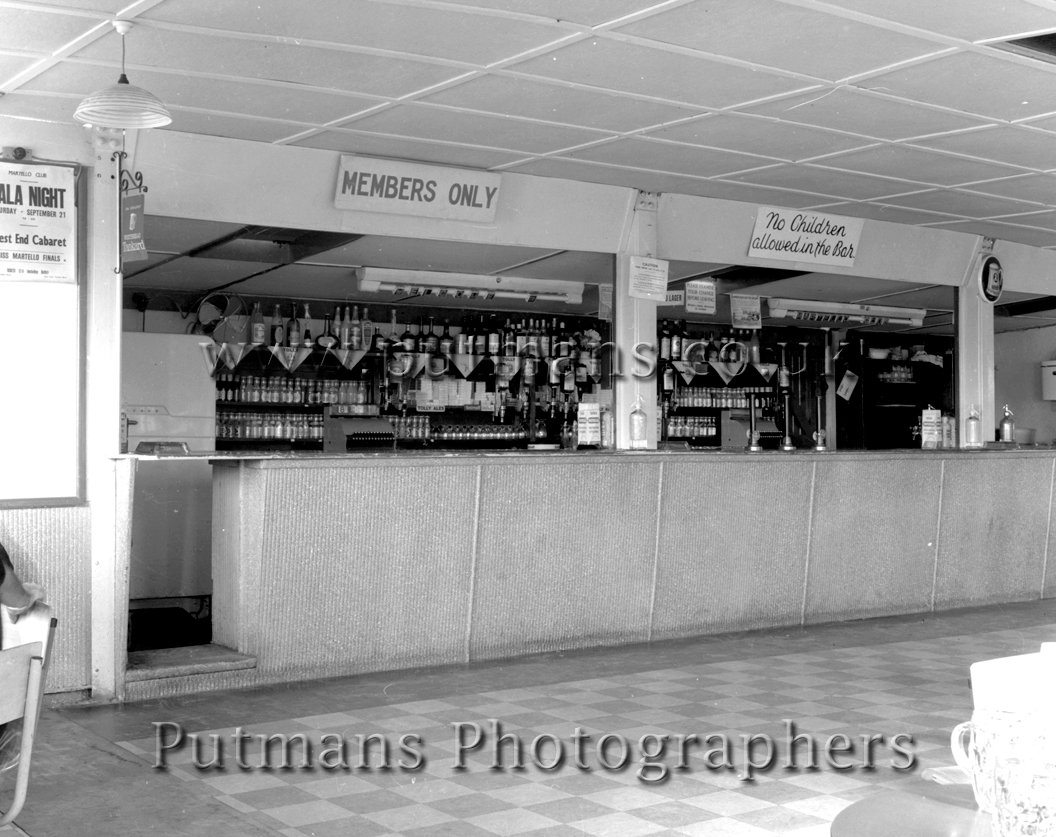 Ref 1381 Martello Camp Bar 1963